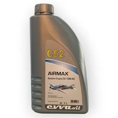 EVVA C 52 AIRMAX Flugmotoren Öl Aviation 10W-40 - 1 Liter