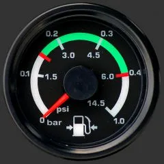 Ein 7-Farben-Auto-Drehzahlmesser Tacho-Messgerät 0 ~ 10000 U / min Meter 2  52 mm Universal-Automotor Weiß LED-Zähler Zeiger U / min 12 V Benzin